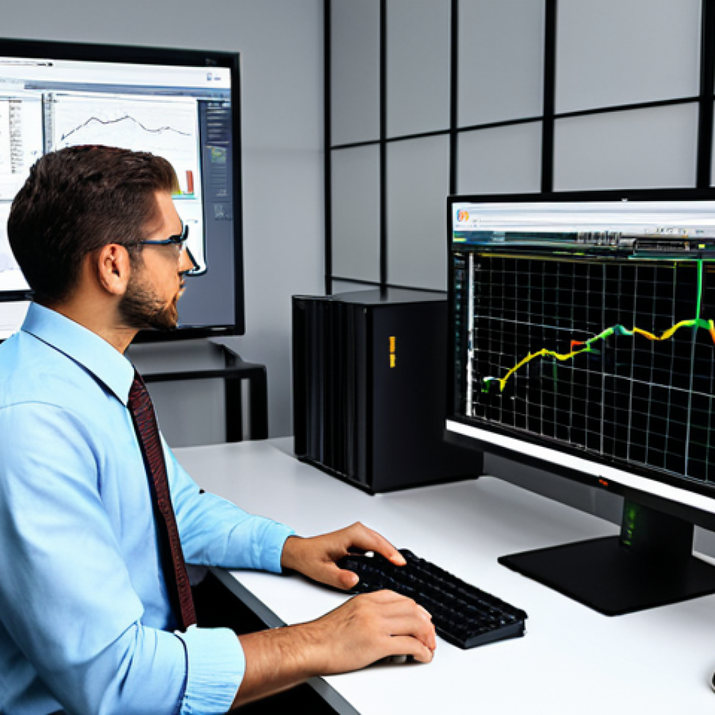 Power Systems Professional**
"A professional electrical engineer, fully clothed in appropriate attire (business casual: dress shirt, slacks), analyzing a power grid simulation on a computer screen in a modern office setting, ETAP software visible. Safe for work. Perfect anatomy, correct proportions, natural pose. Professional, modest. High quality image."
**