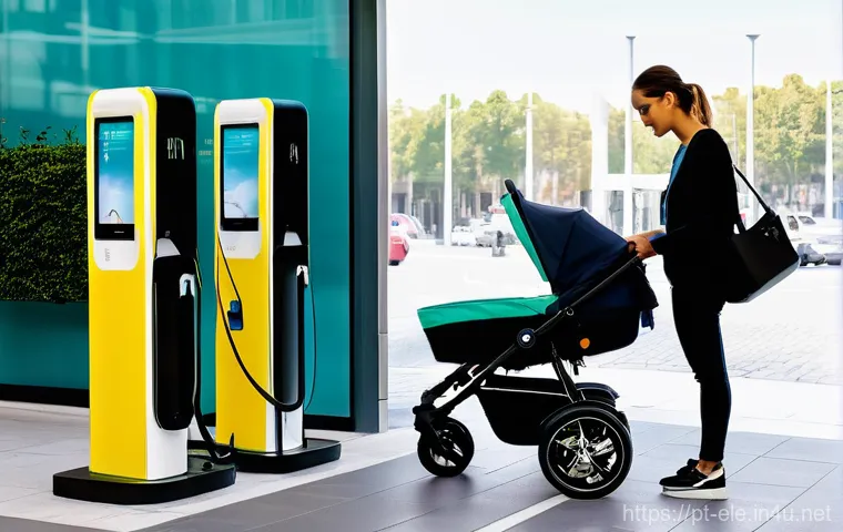 전기기사와 전기차 충전소 설계 - Engineering the Urban Grid of Tomorrow**

An electric vehicle charging hub in a bustling Portuguese ...